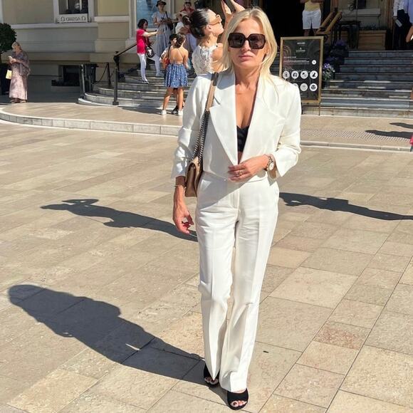 ZARA BLOGGER FAVORITE FULL-LENGTH FLARED PANTS - Picture 6 of 13